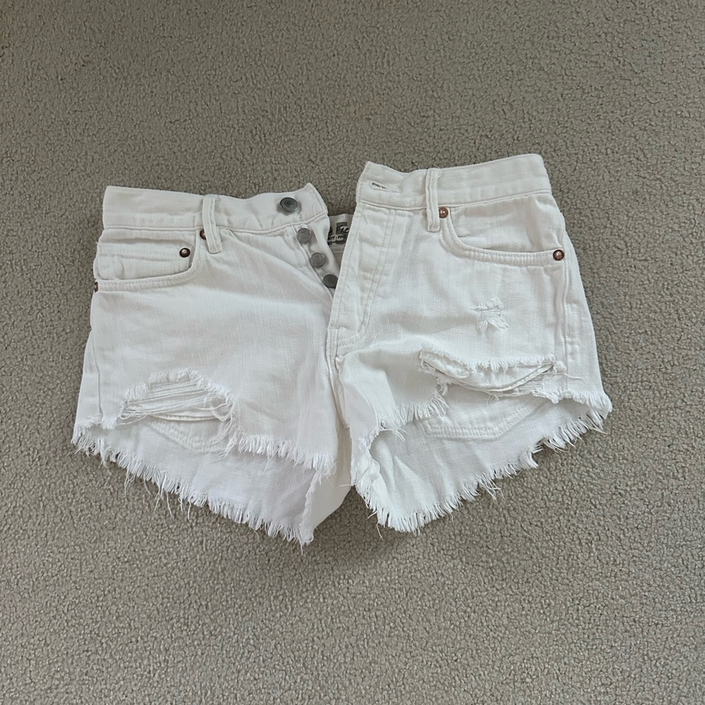 Free People, Size 25, White